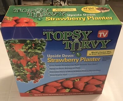 Topsy Turvy Upside-Down Strawberry Planter TT091112 Foto 1 de 4