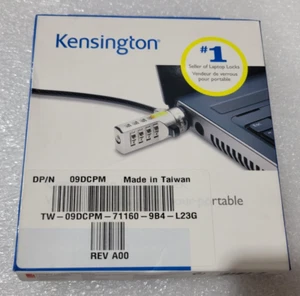 Kensington K64673AM Combination Laptop Lock - BRAND NEW! - Picture 1 of 3