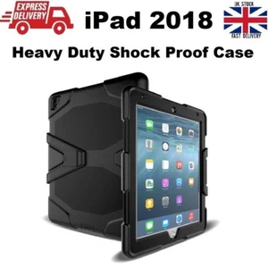 Custodia in gomma silicone militare resistente per iPad 9.7 (6a generazione) - Foto 1 di 9