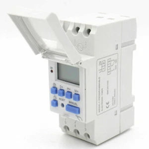 Zeitschalter THC15A AC 110 V Digital LCD Power 16A AMP programmierbarer Relaistimer - Bild 1 von 10