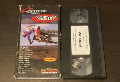 Alpine Stars - What Up The Video (VHS, 1996) Dirt Bike Motocross Stunts Vintage - Image 1 of 4
