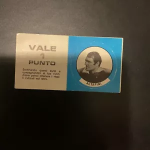 Baggioli Champion Hunt 1970/71 ALTAFINI Naples Footballers Figurine - Picture 1 of 2
