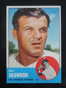 1963 Topps Baseballkarte #180 Bill Skowron (NM) - Bild 1 von 2