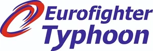 Pegatina coche Eurofighter Typhoon 300 x 100 mm - Imagen 1 de 1