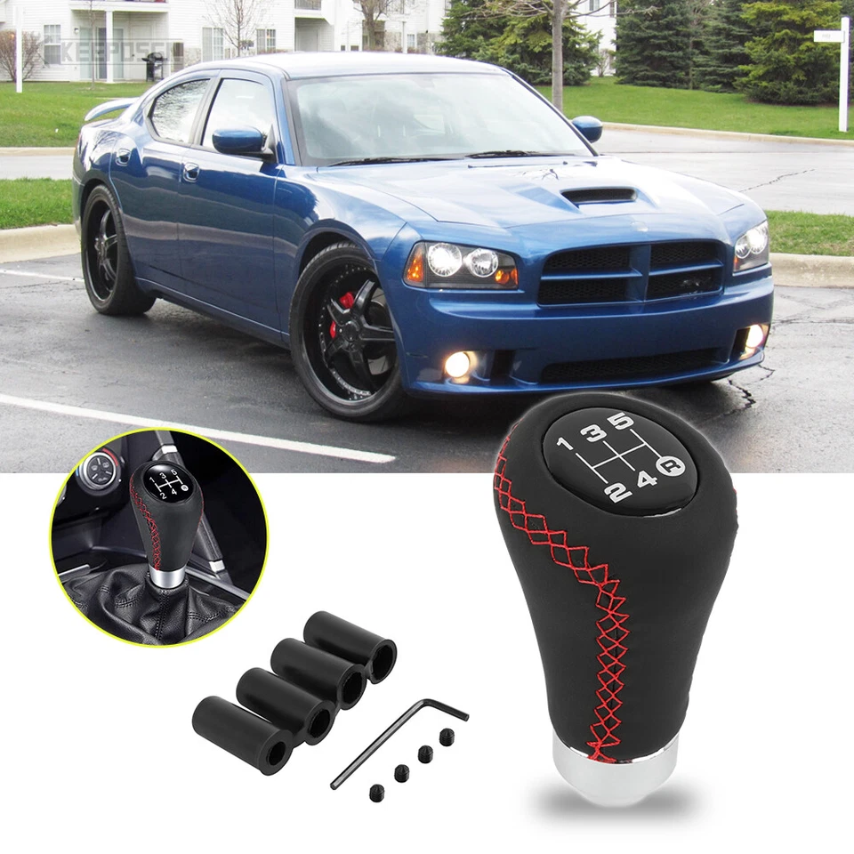 Cabezal de palanca de palanca de cambios manual de 5 velocidades para Dodge Charger Challenger SRT Foto 1 de 4