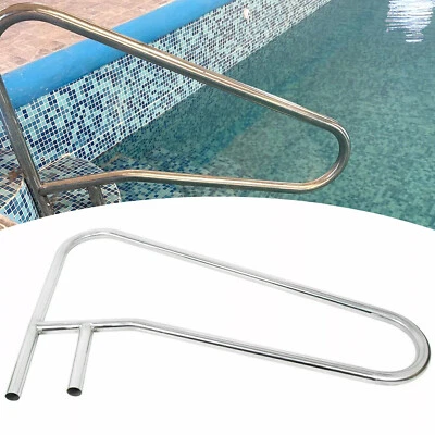 十字架甲板地面游泳池不锈钢梯子踏板扶手 — 第 1/4 张图片