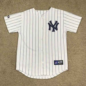 Youth Medium New York Yankees Home Baseball Jersey #22 Jacob Ellsbury MLB - Picture 1 of 10