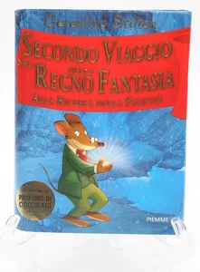 Geronimo Stilton Secondo Viaggio nel Regno della Fantasia Hardcover Book Libro - Imagen 1 de 10