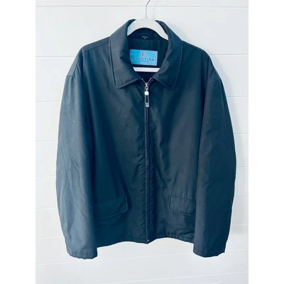 EUC Kenneth Cole Reaction Mens Insulated City Jacket All Black Size XL  - Image 1 of 4