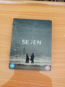 Seven (Se7en) UK Reg Free Blu Ray Steelbook Brad Pitt Very rare - VGC - Picture 1 of 4