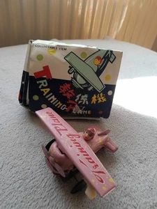 Tin Plate Plan. Vintage Toy Training Plane - Picture 1 of 3