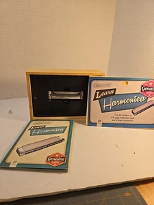 Vintage Hinkler Harmonica With Box And Book - Picture 1 of 10