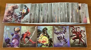 2023 2024 Upper Deck Marvel Flair Silver Rainbow Achievement Complete Set 1-90 - Picture 1 of 1