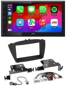 JVC Bluetooth USB MP3 2DIN DAB Autoradio für Hyundai ix35 ab 13 AUX USB - Bild 1 von 10