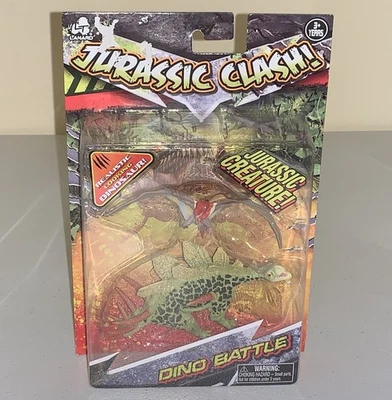 Набор боевых фигурок динозавров Jurassic Clash первобытный реалистичный вид динозавры Lanard - Изображение 1 из 4