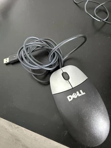 Vintage Dell USB Optical Mouse MO56UOA Wired Tested - Picture 1 of 1