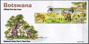Botswana 2019. Nxai Pans Wildlife (Mint) First Day Cover - Picture 1 of 1