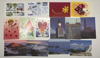 Lote de tarjetas postales de Finlandia - sin usar Foto 1 de 4