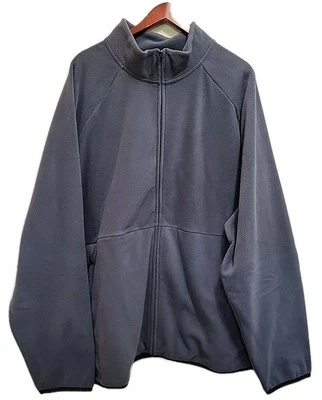 Chaqueta polar Tek Gear BIG&TALL cremallera completa cuello falso 4XB gris nueva con etiquetas  Foto 1 de 4