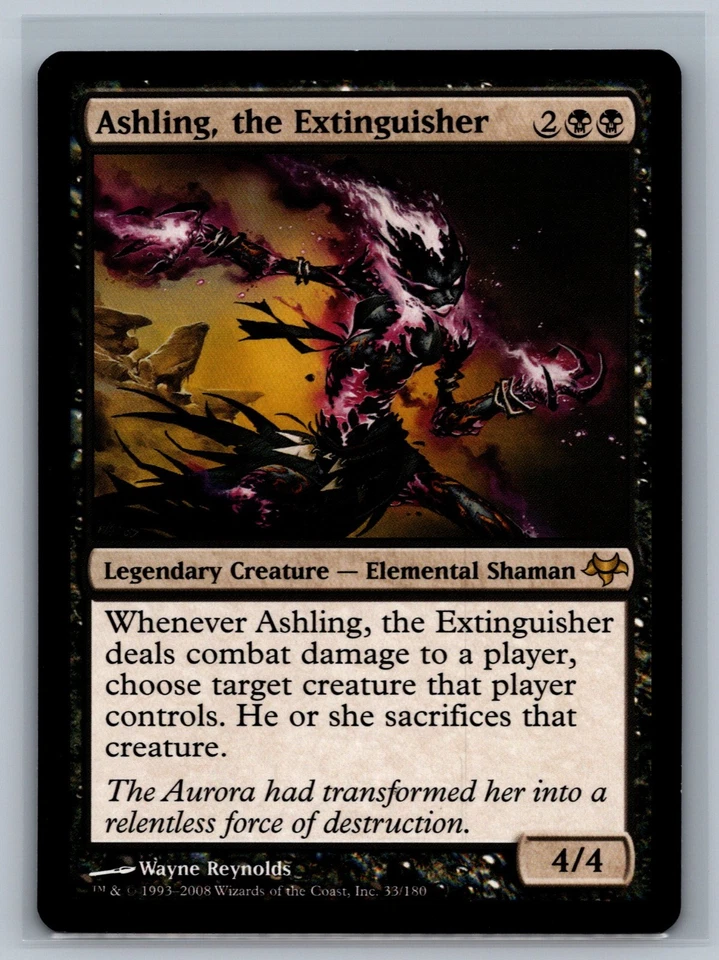 Magic The Gathering Eventide Ashling, the Extinguisher #33/180 MTG TCG CCG - Image 1 of 2