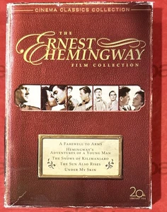 The Ernest Hemingway Film Collection (5-DVD Cinema Classics Collection Box Set) - Picture 1 of 3