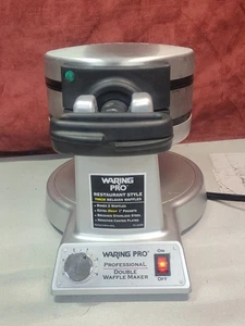 Waring Pro WMK600 Double Belgian Waffle Maker Professional Style - Picture 1 of 7