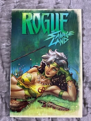ROGUE THE SAVAGE LAND #5 NM J SCOTT CAMPBELL - Image 1 of 4