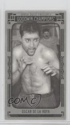 2015 Upper Deck Goodwin Champions Canvas Minis /99 Oscar De La Hoya #101 - Image 1 of 2