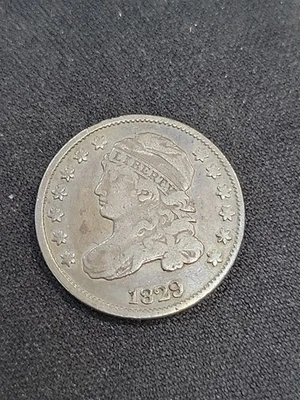 Монета номиналом 10 центов 1829 с большой крышкой - Изображение 1 из 4