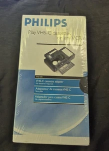 PHILIPS VHS-C Cassette Adapter 2004 Model PH61300  NEW Old Stock NOS OOP - Picture 1 of 3