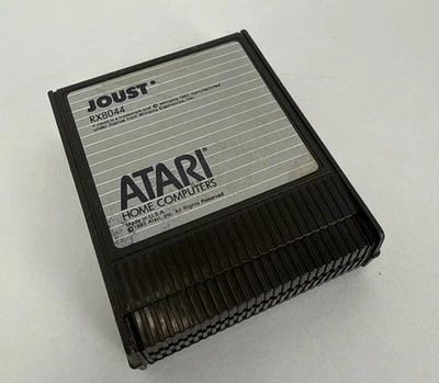 JOUST 1980s VINTAGE ATARI 400/800 XL XE GAME  CARTRIDGE - JOUST RX8044 See Pics - Image 1 of 4