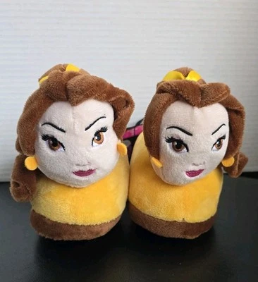 Disney Princess House Slippers Girl Toddler size 9/10 Belle - Image 1 of 4