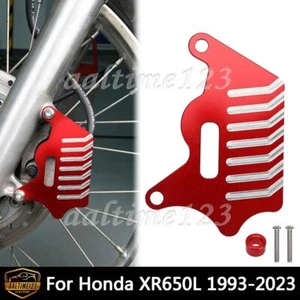 Cubierta protectora de aluminio pinza de freno delantero para Honda XR650L 1993-2023 - Imagen 1 de 8