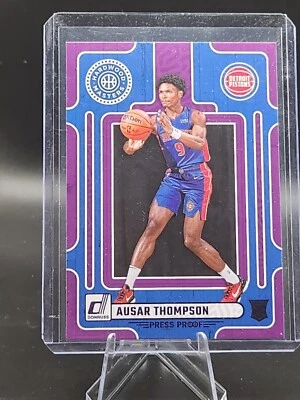 Ausar Thompson [Press Proof] #2 2023 Panini Donruss Hardwood Masters - Image 1 of 2