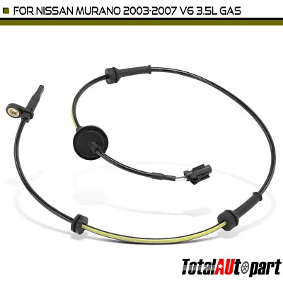 ABS Wheel Speed Sensor for Nissan Murano 2003-2007 Front Driver Left 479109Y000 - Image 1 of 4