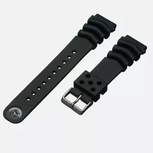Correa de reloj de goma de 22 mm para Orient Mako 2 Mako 3 III XL Ray Raven II 2 correas - Imagen 1 de 5