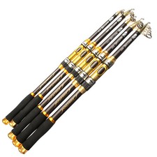 3.6M Telescopic Fishing Rod Spinning Fish Hand Tackle Sea Carbon Fiber Pole