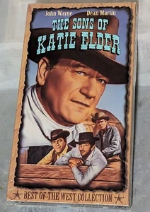 The Sons of Katie Elder VHS Tape 1996 John Wayne NEW Best Of The West- Sealed! - Picture 1 of 4