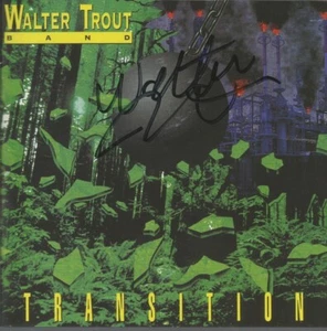 Transición * por Walter Trout Band (CD, 1992, Provogue) original firmado - Imagen 1 de 3