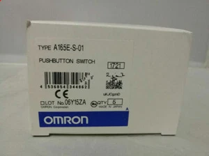 1PC New Omron A165E-S-01 Pushbutton Switch A165ES01 Free Shipping - Picture 1 of 4