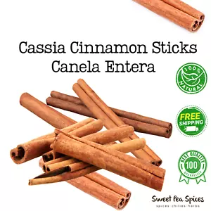 5lb Cinnamon Sticks 3-5 inches Canela Entera 5 Libras - Cinnamon Cassia - Bulk - Picture 1 of 3