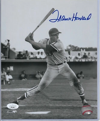 Frank Howard, Los Angeles Dodgers — Autographed 8x10 — JSA Authentication - Image 1 of 2