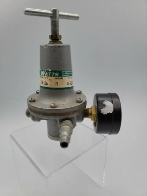 watts number 119-2G model M 0-125 psi  regulator untested - Image 1 of 4