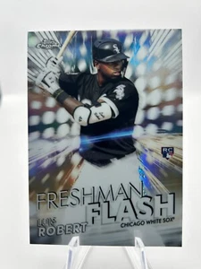LUIS ROBERT JR 2020 TOPPS CHROME FRESHMAN FLASH ROOKIE WHITE SOX #FF-5 JT - Imagen 1 de 2