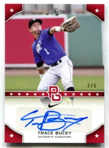 2015 LEAF PERFECT GAME NATIONAL SHOWCASE TRACE BUCEY AUTOGRAPH SERIAL 2/5 - Picture 1 of 1