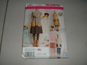 Simplicity Boho Tunic Dress Pattern Dottie Angel 1080 Size XS-XL Uncut - Picture 1 of 1