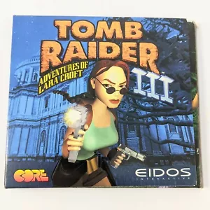 Tomb Raider III Adventure of Lara Croft & Demos Core CD Computer Game - Picture 1 of 3