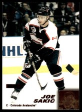 1999-00 Pacific Omega GOLD /299 Joe Sakic Colorado Avalanche #66