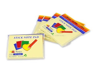 Super Sticky Note Self-Stick Paper 3 x 4 inched for Home office 5-Pad/Pack - Picture 1 of 1