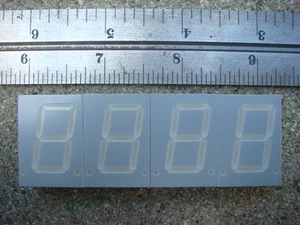 LOT 25 Large 1" RED 7-seg LED Displays - HP HDSP-3401/QDSP-3447 - New and Unused - Picture 1 of 10